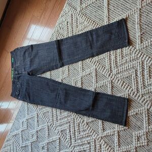 Hydraulic Women's Dark Gray/Black Wash Skinny Straight Leg Jeans